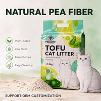 Litière pour chat en maïs Micoodor économique, naturelle et agglomérante