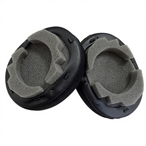 Coussinets d'oreille en cuir protéiné de remplacement pour casque sans fil Sony WH-1000XM2 XM2, coussinets d'oreille en mousse à mémoire de forme souple - Product Image 2