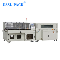 Machine d'emballage thermique automatique à grande vitesse pour boîtes de cartons, articles ménagers et industriels BTH-450A+BM-500L