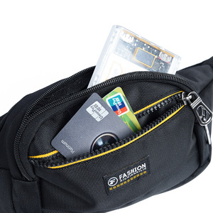 Men's Waist Bag Oxford Cloth 35cmx13cmx6cm Durable Outdoor Sports Crossbody Bag Gray Black Military Green Blue - Product Image 2