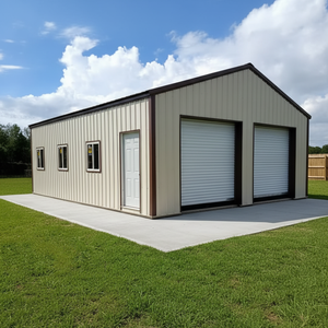 Bâtiment préfabriqué TOPPRE en structure acier pour atelier, entrepôt, jardin, <span class=keywords><strong>garage</strong></span> et abri de voiture - Product Image 3