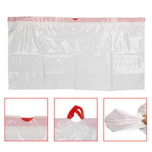 Doublures de boîte à <span class=keywords><strong>litière</strong></span> pour chat Jumbo, <span class=keywords><strong>pas</strong></span> <span class=keywords><strong>cher</strong></span>, filtre à <span class=keywords><strong>litière</strong></span> pour chat Compostable, sac à ordures avec cordon de serrage, 10 unités - Product Image 2