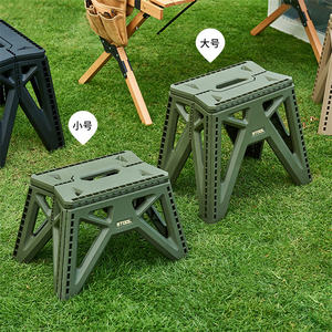 Taburete de plástico respetuoso con el medio ambiente para niños, inodoro fácil, apilamiento ajustable, plegable, para acampar, PP, <span class=keywords><strong>2022</strong></span> - Product Image 5