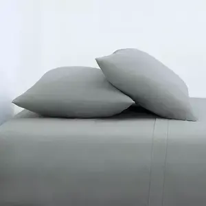 Juego de Sábanas Cabos King Size, 100% Algodón, Tinte Liso, Transpirable, Ropa de Cama para el Hogar - Product Image 3