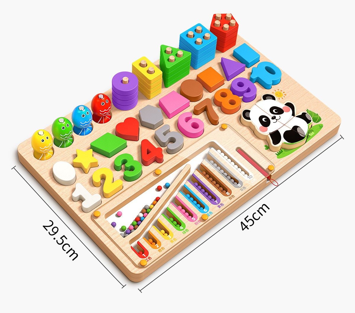 Six-in-one montessori smart board-large [46*30cm]