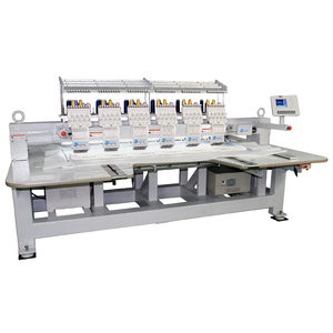 Máquina de Bordar Plana Automática de Alta Precisión XIDENGBAO XDB-0606F, Nueva, Operación Computarizada, 6 Cabezales, 9 Agujas - Product Image 1
