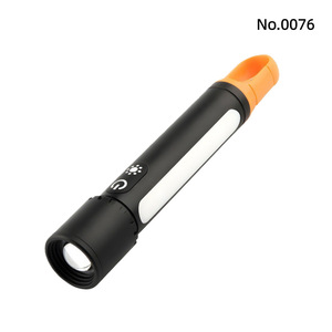 <b>Led</b> Aluminum Alloy <b>Flashlight</b> 200Mm Extendable Zoomable Rechargeable Outdoor Use - Product Image 4