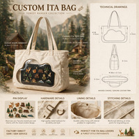 Sac bandoulière classique personnalisé Ita