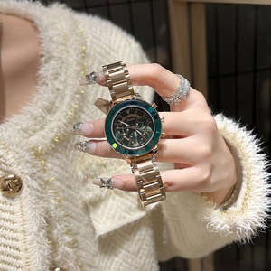 <span class=keywords><strong>Montre</strong></span> à quartz à grand cadran pour <span class=keywords><strong>femme</strong></span>, en acier inoxydable, best-seller <span class=keywords><strong>Amazon</strong></span>, design étudiant à trois aiguilles, pour la mode féminine - Product Image 4