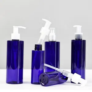 200ml 250ml 300ml 500ml Empty Purple Shampoo Plastic Body Lotion Pump Foam Soap Dispenser Bottle