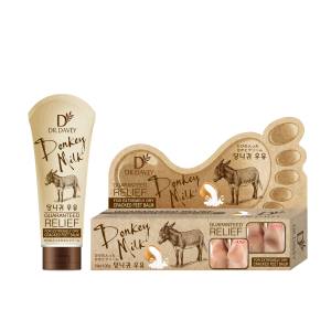 <span class=keywords><strong>Baume</strong></span> pour les talons <span class=keywords><strong>au</strong></span> <span class=keywords><strong>lait</strong></span> <span class=keywords><strong>d</strong></span>'ânesse DR.DAVEY, crème pour les pieds, massage, hydrate et répare les peaux sèches et gercées - Product Image 1