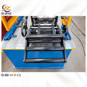 Machine de formage de tuiles à grande vitesse pour la fabrication de profilés métalliques, de quilles en acier léger, de canaux <span class=keywords><strong>Omega</strong></span> pour cloisons sèches et de profilés de rail avec moteur - Product Image 2