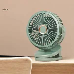 Vente en gros Ventilateur portable personnalisé personnel Handheldor Ventilateur de plafond à cils Clip-On Voyage extérieur Mini ventilateur électrique USB pratique