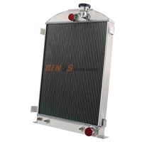Radiateur en aluminium à 3 rangées pour Ford MODEL A Hot Rod Chevy V8 Engine 1930-1933