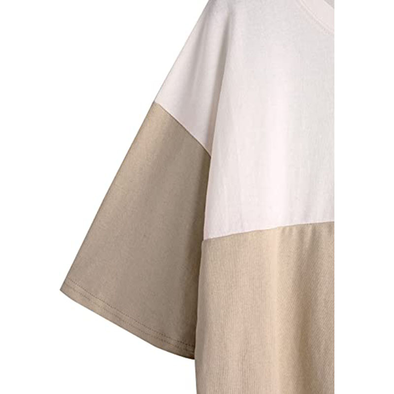 Color Block Half Sleeve Tops 未使用 Color Block Half Sleeve Tops 未使用