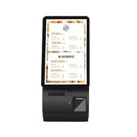 Autoradio android en libre-service, kiosque de paiement, logiciel, terminal de point de vente, écran tactile mural, libre-service dans les restaurants