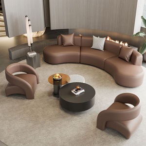 Divano in <span class=keywords><strong>Velluto</strong></span> Moderno Nordico Semplice 2025, Vendita all'Ingrosso, Adatto per Famiglie Numerose, Tessuto per Soggiorno Moderno di Lusso - Product Image 5