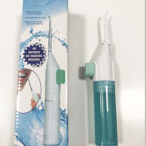 Manual Dental Flosser Oral Irrigator Teeth Cleaner Interdental Cleaner Portable Water Flosser For Adults - Product Image 3