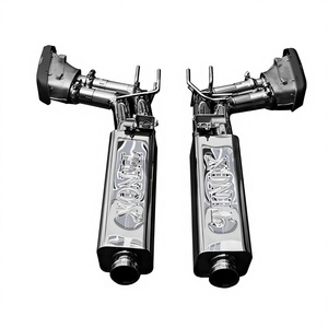 ท่อไอเสียสแตนเลส Vortex สำหรับ Mercedes AMG G63 W464 แบบ Valvetronic ปลายท่อคาร์บอนไฟเบอร์สี่ด้าน พร้อมเสียงรั่ง - Product Image 1
