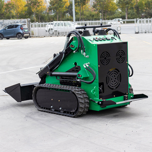 จัดส่งฟรีจีนติดตามล้อ CE/EPA/ยูโร5มินิลื่นไถลรถตักดินแบบหมุน - Product Image 6