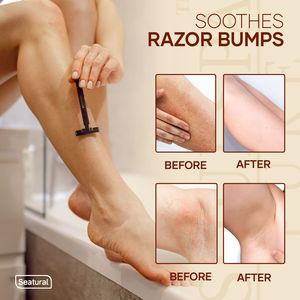 Sérum biologique pour poils incarnés, solution pour la zone du bikini, visage-Huile pour poils incarnés qui apaise, exfolie et nourrit - Product Image 3