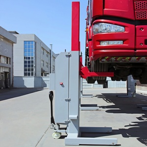 ลิฟท์ยกของสำหรับรถบรรทุกหนักแบบเคลื่อนที่ 6 เสา ไร้สาย รับน้ำหนักได้ 45 ตัน ระบบไฮดรอลิกและไฟฟ้า ยี่ห้อ CHINSONG - Product Image 5