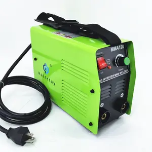 Máquina de soldadura pequeña de 110/220v CC, inversor IGBT de 120amp, soldadores de arco portátil, máquina de soldadura ZX7 Arc 200 para el hogar