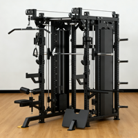 Equipo de Gimnasio Profesional BFT de Guangzhou, Máquina de Sentadillas Smith, Cable Crossover, Entrenamiento Deportivo de Culturismo, Características: Rack de Gimnasio