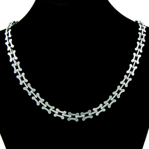 Collar de Cadena Geométrica de Diseño Simple, Estilo Hiphop, de Acero de Titanio para Hombre, Joyería de Moda al por Mayor, Gran Venta 2026 - Product Image 1