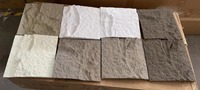 Pelapis Dinding Batu Palsu Pu Faux, Veneer Batu Buatan, Tangga Batu Alami Buatan