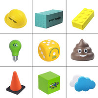 Balle anti-stress en mousse PU de haute qualité avec logo personnalisé pour le squash, idéale pour les enfants de 5 à 7 ans