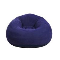 Chaise de pouf de canapé pliable de détente gonflable de grande taille de haute qualité