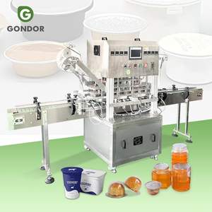 Machine de scellage automatique à chaud pour bouteilles à large ouverture, avec film de scellage en verre Jartop, pour cosmétiques - Product Image 1