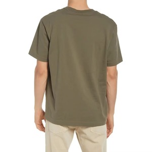 T-shirts pour hommes de la meilleure qualité, couleur unie, sur mesure, nouveau style, t-shirts en coton pour hommes de bonne qualité, respirants - Product Image 2