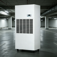 Déshumidificateur industriel sur pied 280L/J Haute Efficacité pour Serres et Usines – Système de Séchage d'Air et d'Élimination de l'Humidité