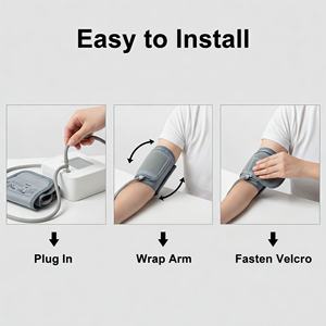 Manguito BP 10-19 CM Manguito Portátil para Monitor Automático de Pressão Arterial Manguito Superior Ajustável para Uso Infantil - Product Image 4