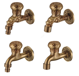Estilo inglés antiguo grifo de latón decorativo jardín grifos - Product Image 2