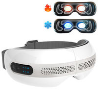 Masseur oculaire 2 en 1 Phenitech avec chaleur et refroidissement pour les migraines + les yeux secs + les cernes |   Rechargeable, musique Bluetooth