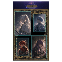 Vente en gros HUOHU Frieren: Magic CCG Echoes Acrylic Art Paper Cartes à collectionner populaires d'anime japonais