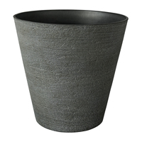 Pot de fleurs décoratif en plastique de style nordique, forme ronde, grand, minimaliste, pour plantes d'intérieur