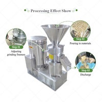 Broyeur Moulin Mélangeur Usage Domestique Mangue Faire Pistache Noisette Robuste Beurre D'arachide Tahini Presse Machine