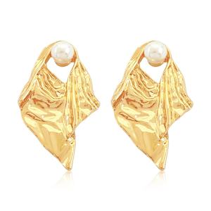 2026 Trendy takı-düzensiz geometrik abartılı küpeler-inci moda yüklü çekicilik-kadın küpe - Product Image 1