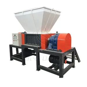 Mobile functional small recycling machine plastic shredder grinder crusher copper cable shredder machine for sale