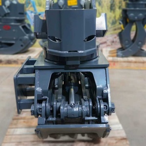 NUEVA versión mejorada fuerte <span class=keywords><strong>Log</strong></span> <span class=keywords><strong>Grab</strong></span> para 135 155 <span class=keywords><strong>Excavator</strong></span> 13TONS Pinza giratoria hidráulica - Product Image 5