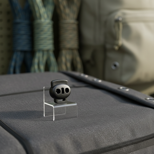 थोक एकल छेद/2 छेद प्लास्टिक वसंत बकल कॉर्ड अंत स्टॉपर ड्रॉस्ट्रिंग रस्सी कॉर्ड ताले - Product Image 4