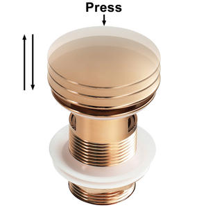 Современный дизайн раковина для ванной комнаты раковина с элегантным дренажным каналом качества аксессуары для туалетного крана - Product Image 5