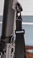 Sangle d'épaule tactique MOLLE à 3 points en nylon haute résistance de 1,5 pouce, réglable, à détachement rapide, accessoires de sécurité pour la chasse
