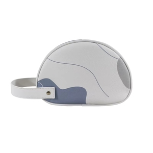 PU Leather Water Resistant Anti-Theft Zipper Closure <b>Blush</b> Pack-Wholesale Custom Senda Luxury Vintage Ladies Tote Makeup Bags - Product Image 2