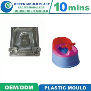 Taizhou Production de moule de siège de toilette de bébé en plastique Portable/moule d'injection de <span class=keywords><strong>chaise</strong></span> de pot de bébé - Product Image 4