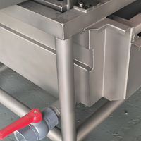 YOUBAN Automatische Vortex Wasmachine Commerciële Groente Fruit Zeevruchtenwasser voor Voedingsmiddelenfabriek Kantine Verwerkingslijn